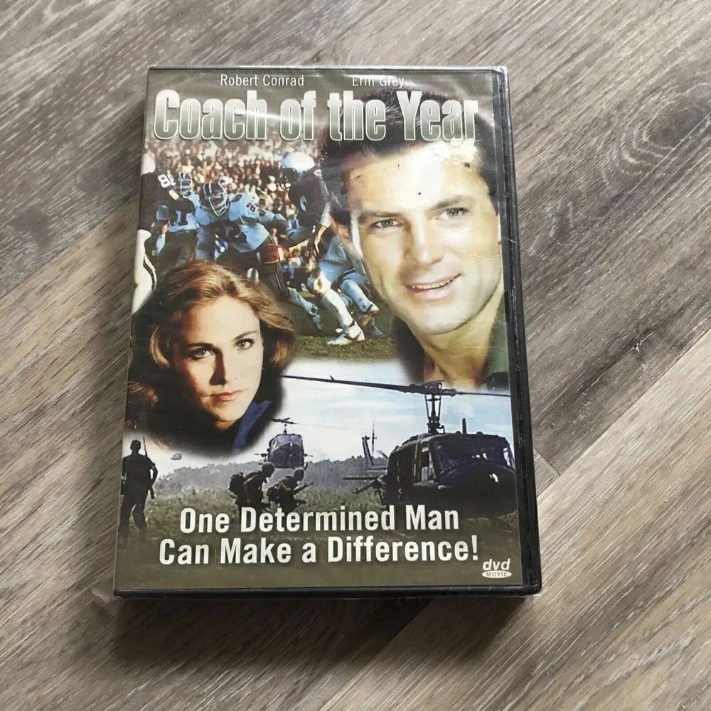 * Coach Of The Year DVD - Robert Conrad/ Erin Grey. New - Sealed.